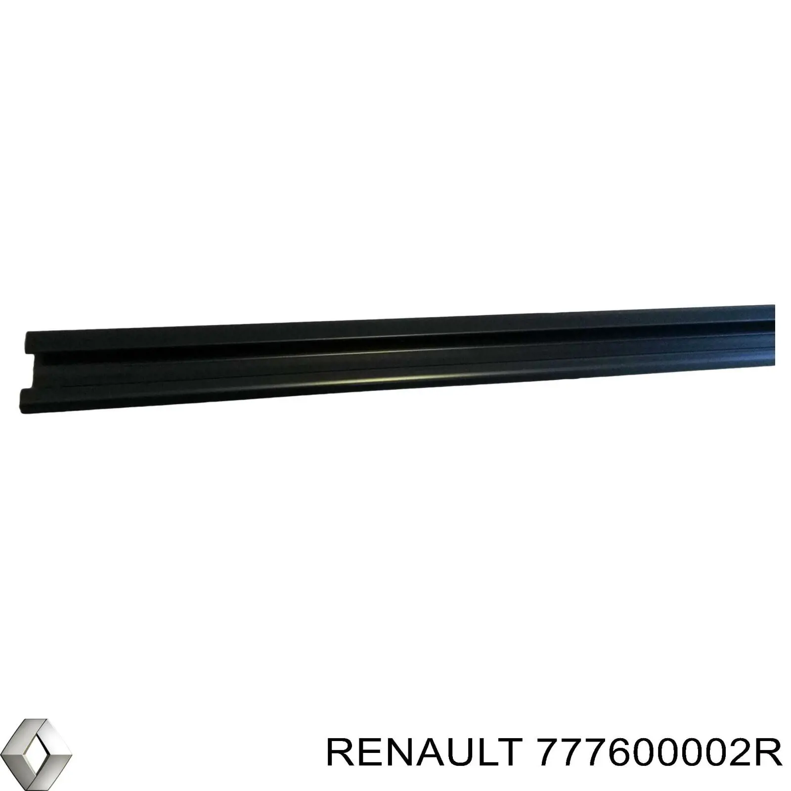 Рейка направляюча зсувної двері, центральна права 7639000Q0G Renault (RVI)
