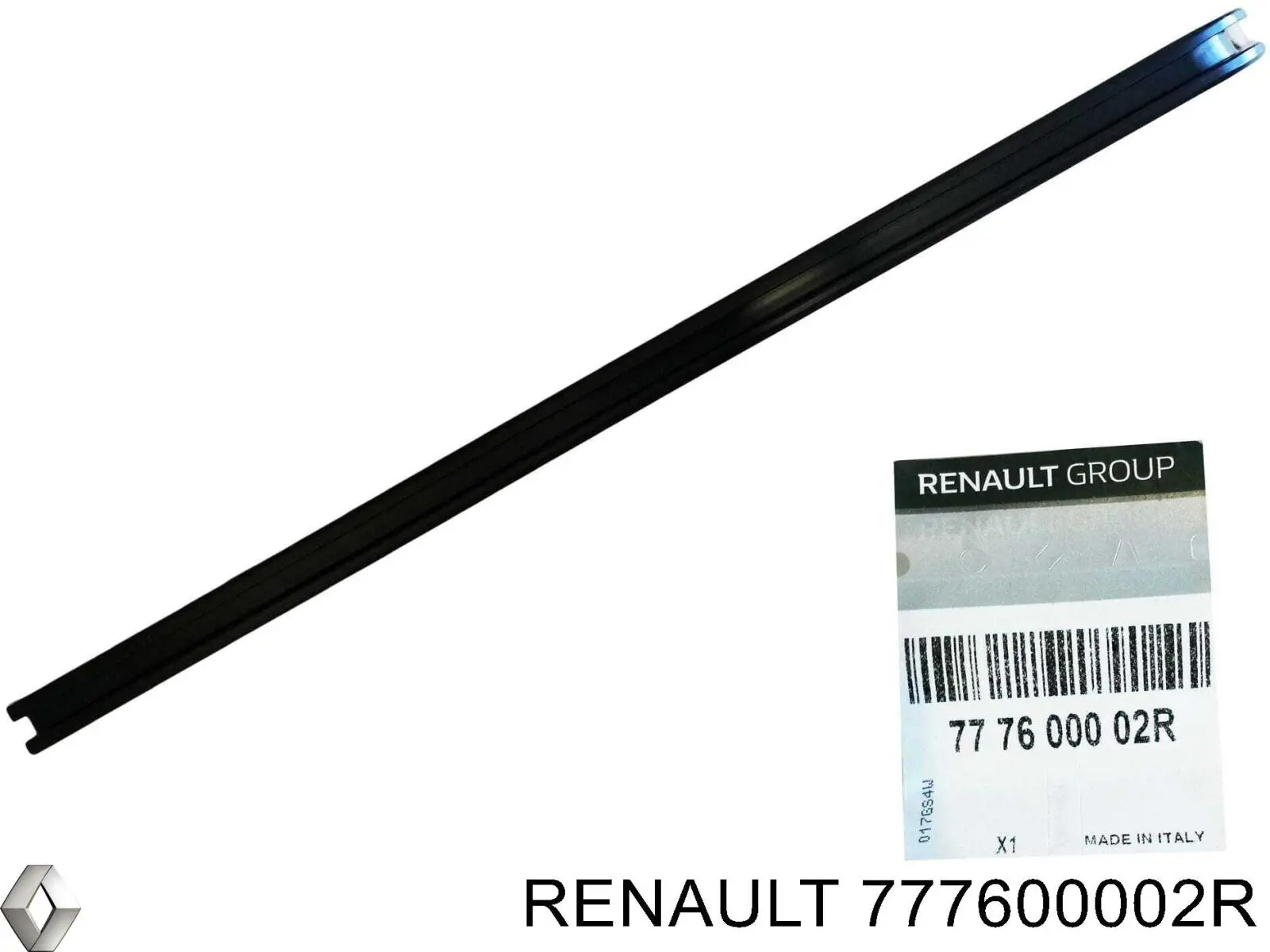 Рейка направляюча зсувної двері, центральна права Renault (RVI) 7639000Q0G ціна, від 169.32 USD