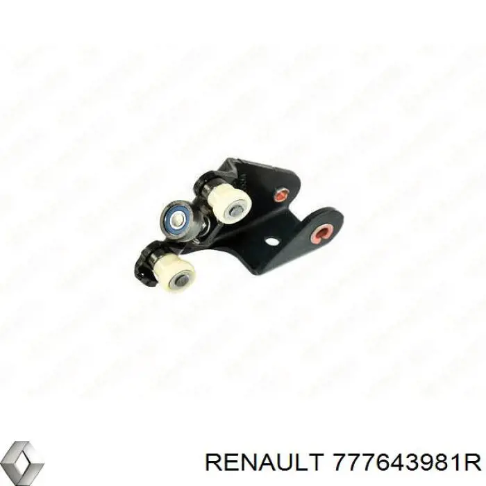Ролик двері бічної/зсувної, правий центральний Renault (RVI) 777643981R ціна, від 28.78 USD