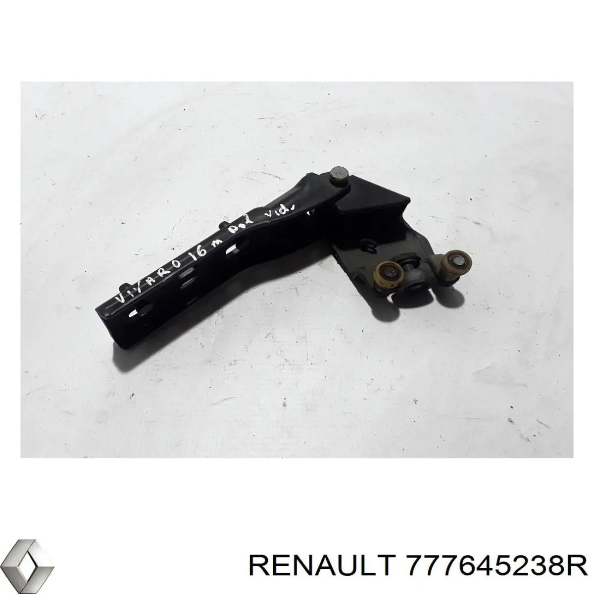 777645238R Renault (RVI) Ролик дверей бічних/зсувних, правий центральний