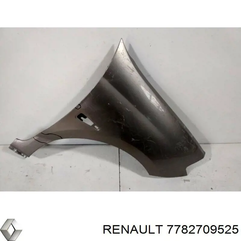 Крило переднє праве Renault (RVI) 7782709525 ціна, від 44.41 USD