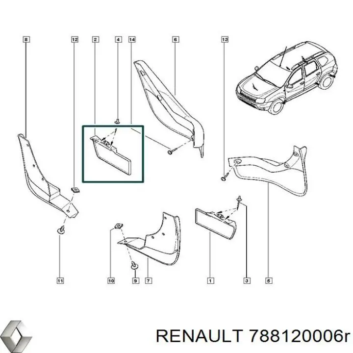  788120006R Renault (RVI)