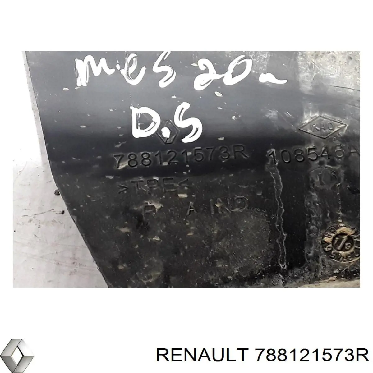 Бризковики задній, правий Renault (RVI) 788121573R ціна, від 25.34 USD