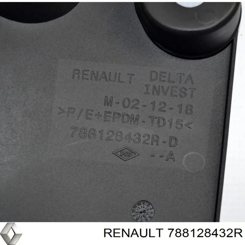 788128432R Renault (RVI) бризковики задній, правий