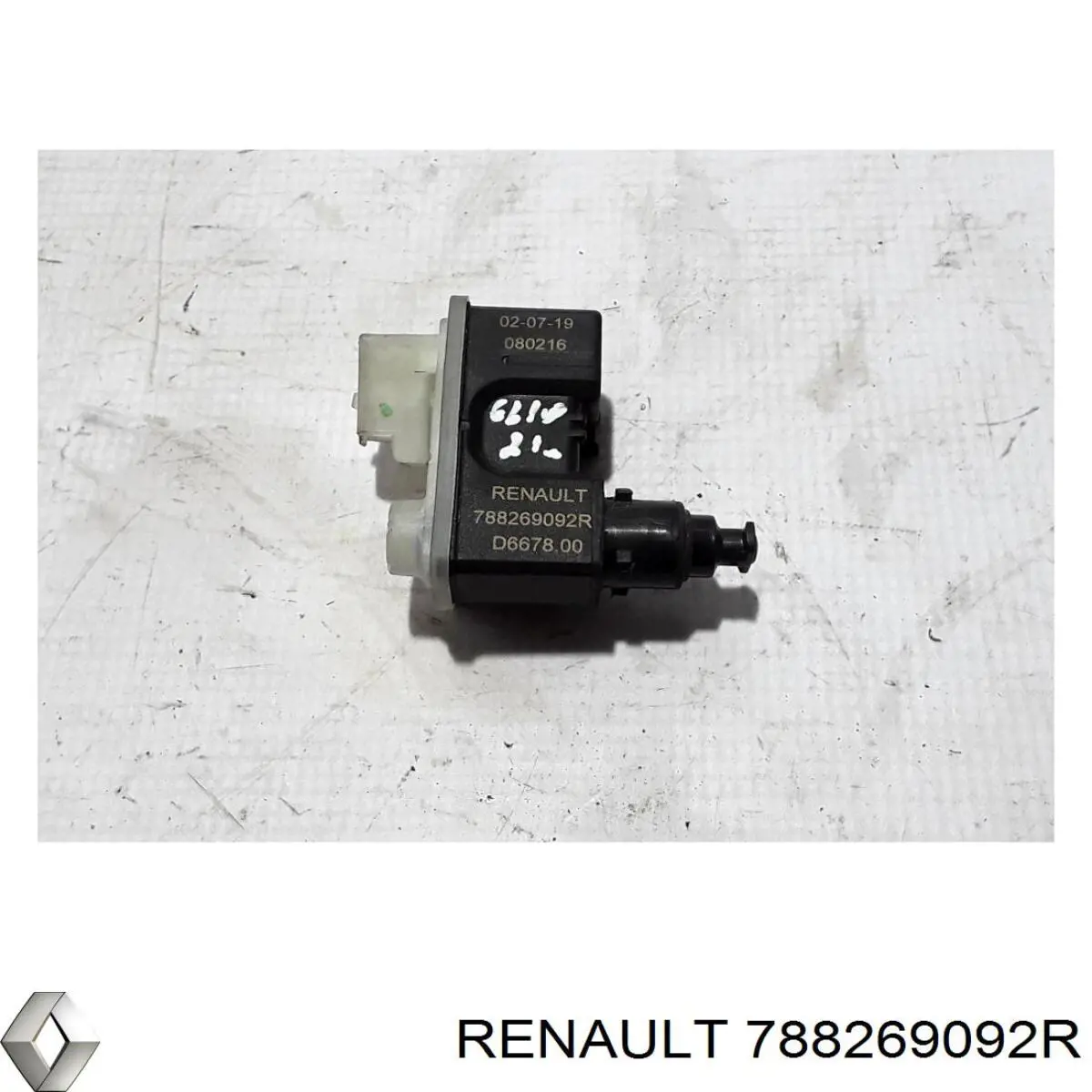 Замок відкривання лючка бензобаку Renault (RVI) 788269092R ціна, від 51.01 USD
