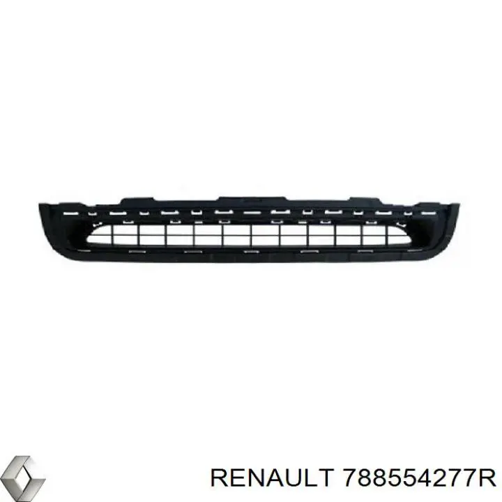 Решітка переднього бампера, нижня Renault Fluence (L3) (Рено Флюенс)
