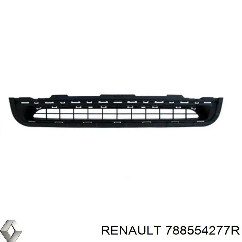 Решітка переднього бампера, нижня Renault (RVI) 788554277R ціна, від 19.67 USD