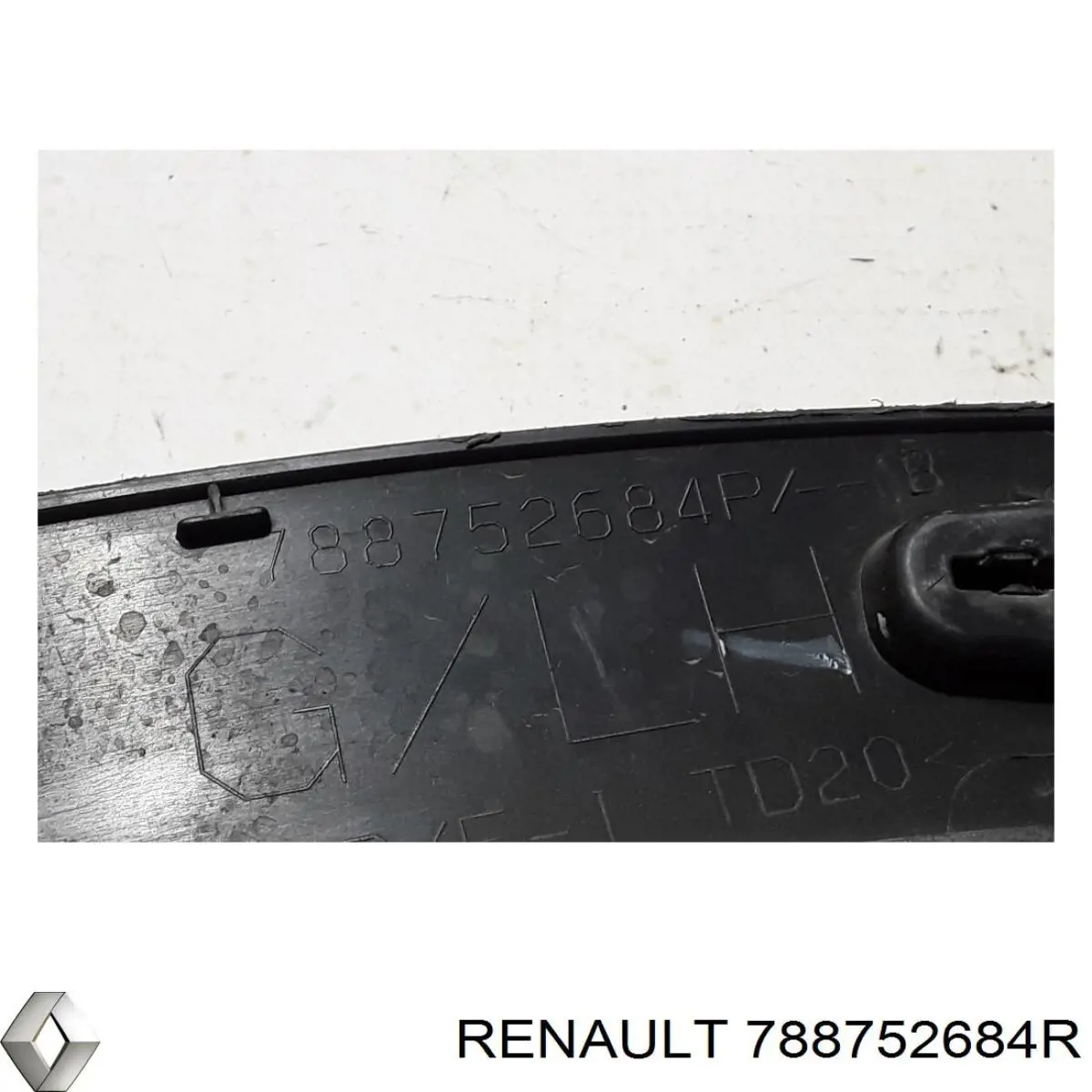 Купити 788752684R Renault (RVI) Молдинг арки колеса заднього, лівий