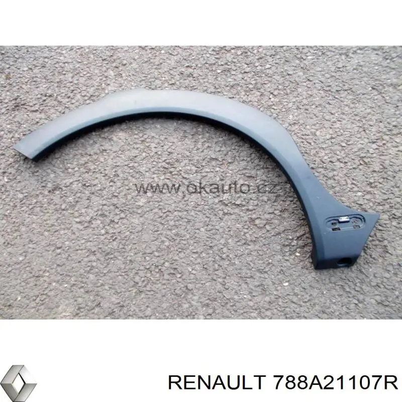 Розширювач задньої арки колеса, лівий Renault (RVI) 788A21107R ціна, від 50.68 USD