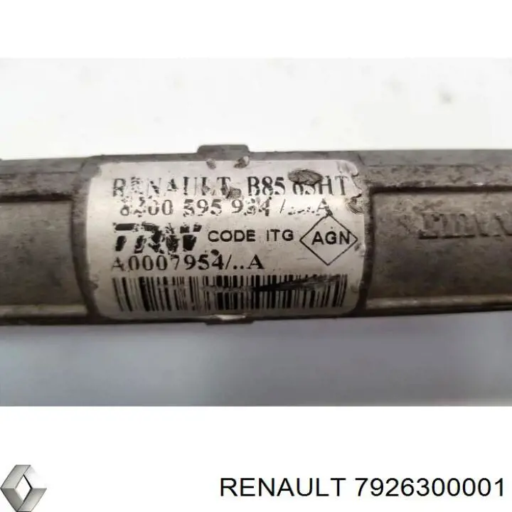 Рульова рейка 7926300001 Renault (RVI)