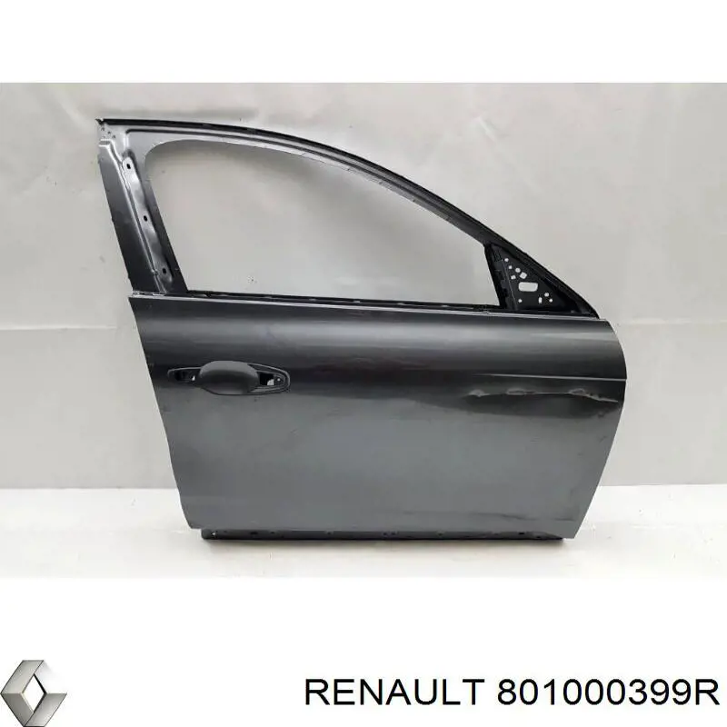 Двері передні, праві Renault (RVI) 801000399R ціна, від 2029.31 USD