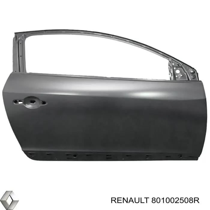 Двері передні, праві Renault Megane 3 (DZ0) (Рено Меган)