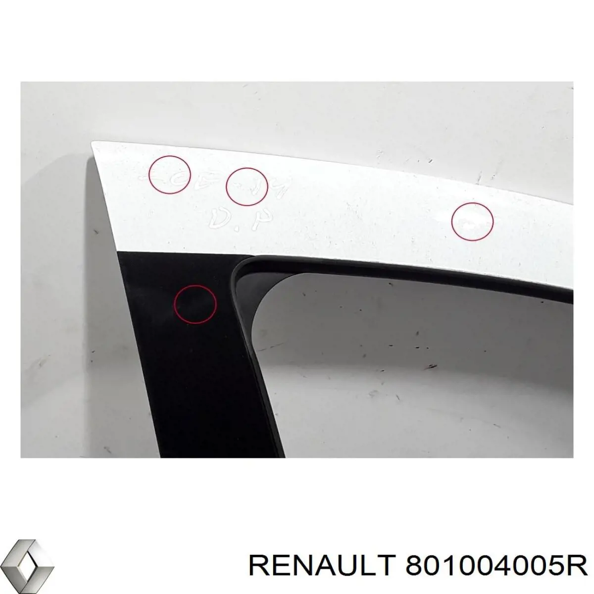 Купити 801004005R Renault (RVI) Двері праві передні