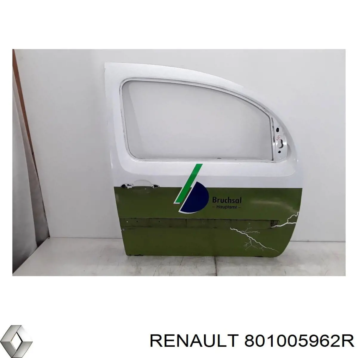 Двері передні, праві Renault (RVI) 801004113R ціна, від 101.35 USD