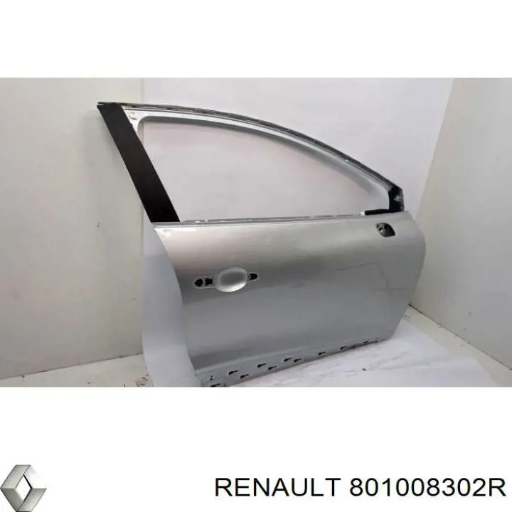 Двері праві передні 801008302R Renault (RVI)
