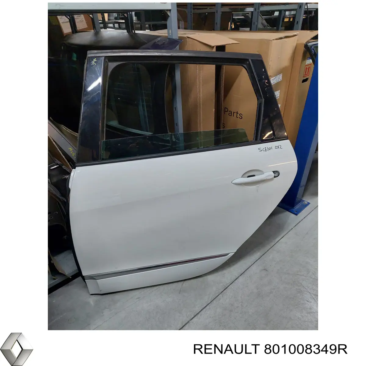 Двері передні, праві Renault (RVI) 801008349R ціна, від 85.68 USD
