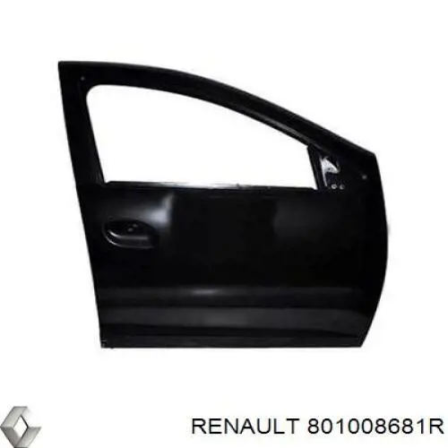 801008681R Renault (RVI) двері передні, праві