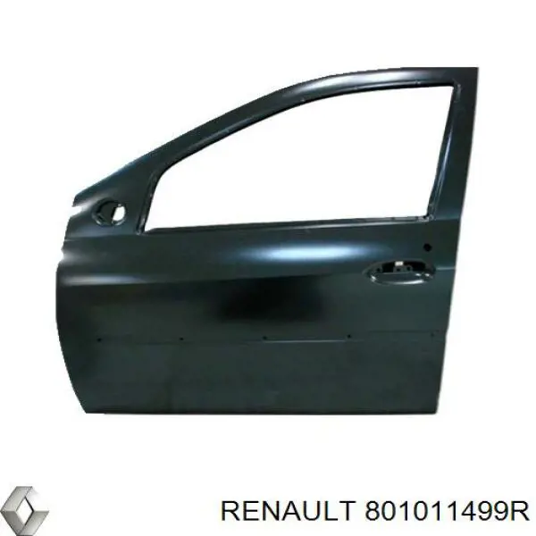 Двері передні, ліві Renault (RVI) 801011499R ціна, від 175.03 USD