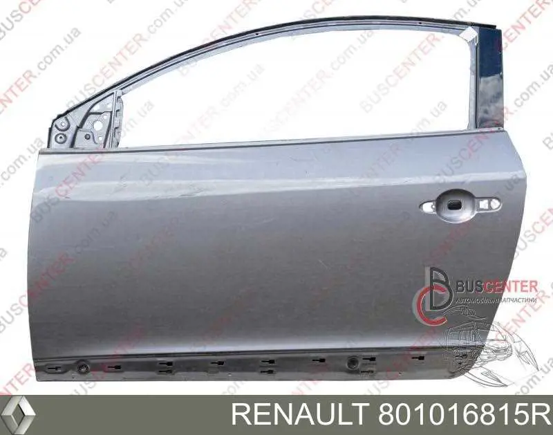 Двері передні, ліві Renault (RVI) 801016815R ціна, від 139.36 USD