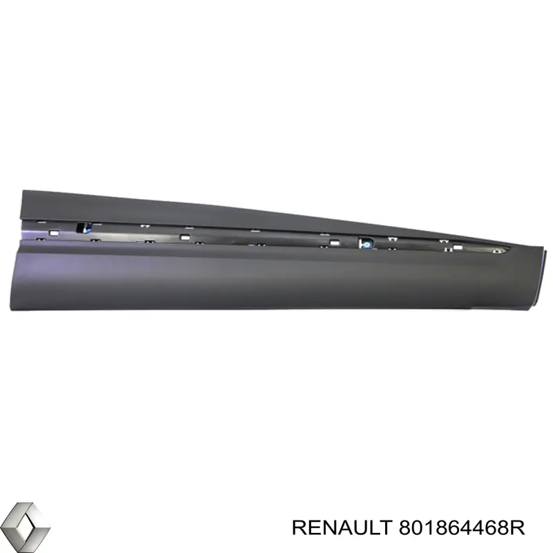Купити 801864468R Renault (RVI) Молдинг передньої правої двері, нижній