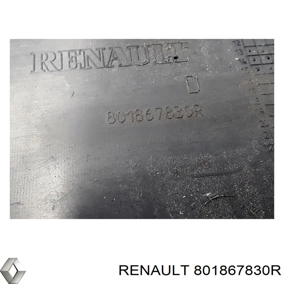 Накладка передньої правої двері 801867830R Renault (RVI)