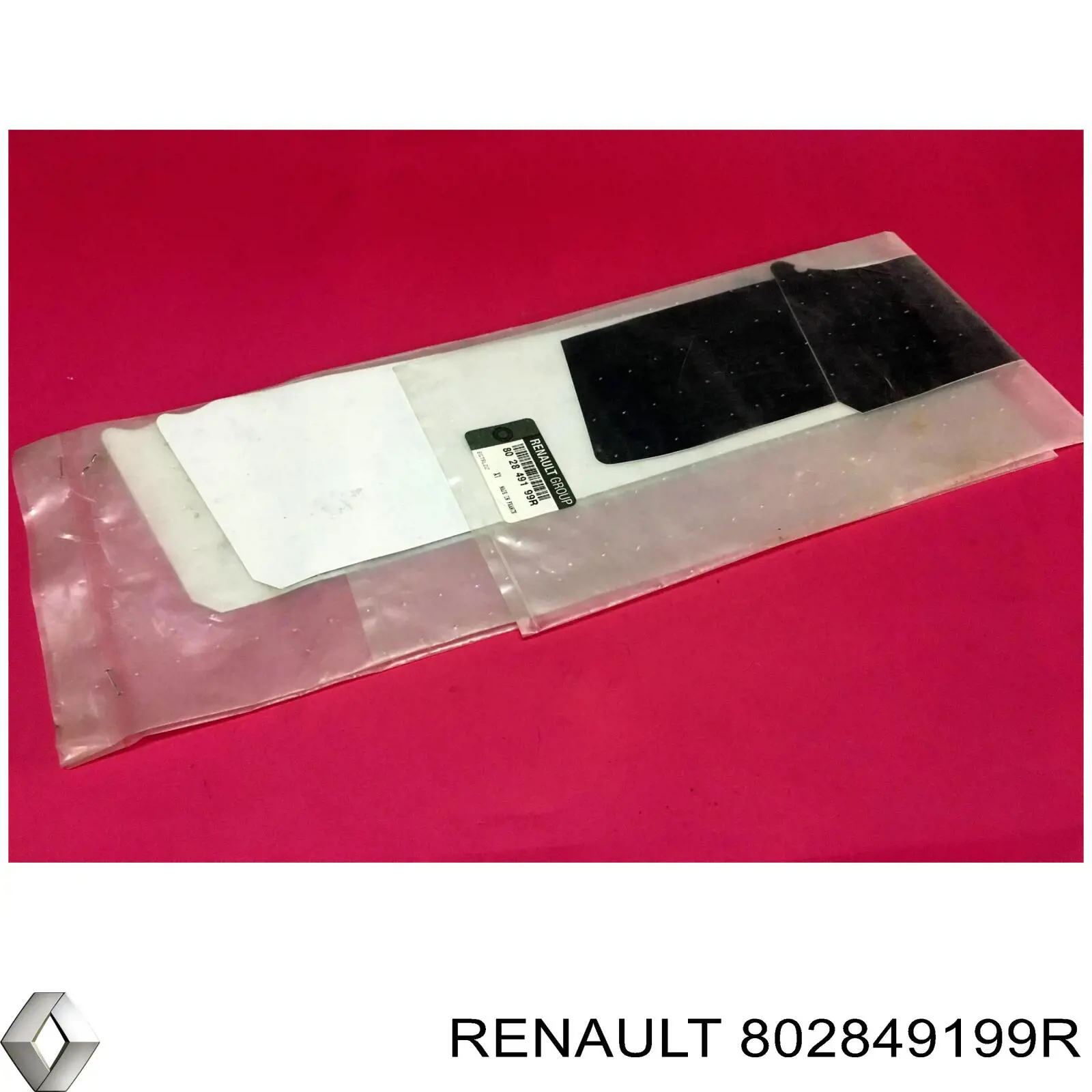 802849199R Renault (RVI) Накладка передніх дверей, правої, вертикальної