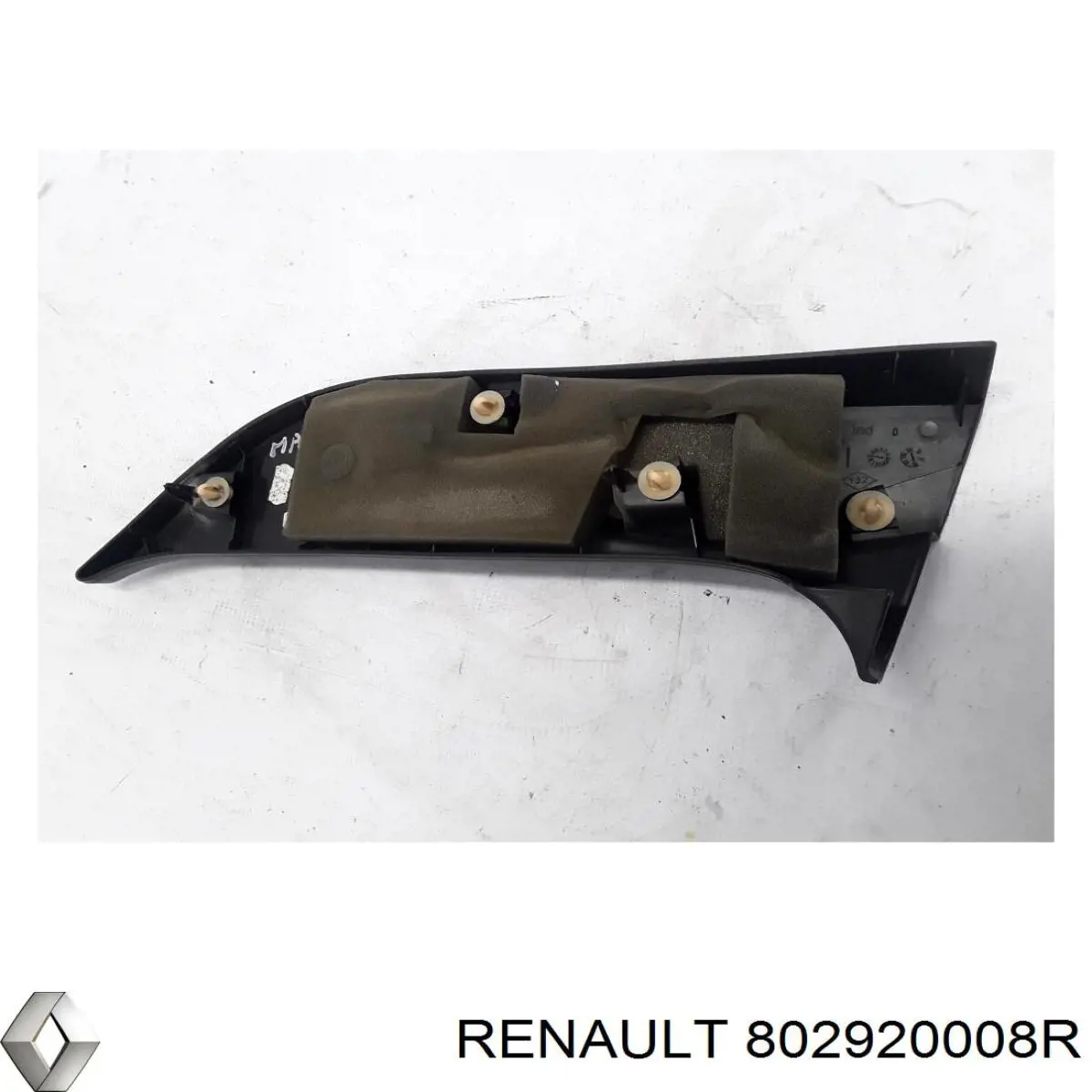 Внутрішня накладка кріплення дзеркала правого Renault (RVI) 802920008R ціна, від 7.45 USD