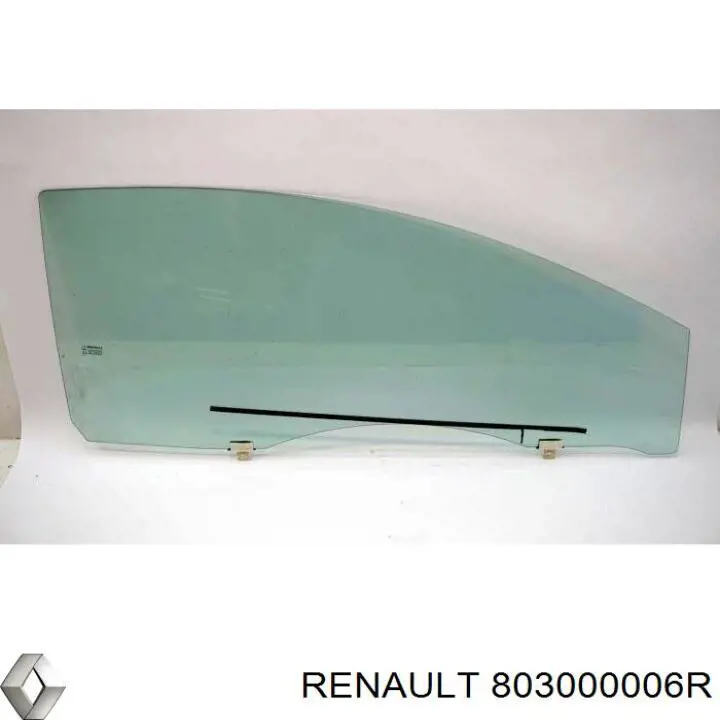 Скло передніх дверей, правою Renault Megane 3 (DZ0) (Рено Меган)