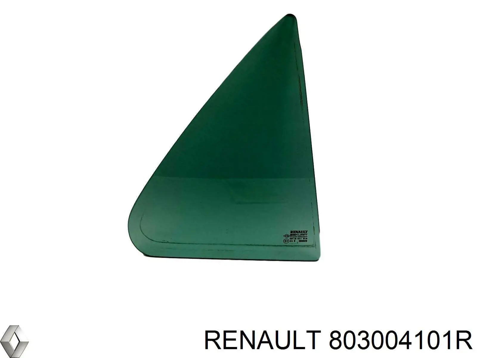 Скло передньої правої двері Renault (RVI) 803004101R ціна, від 18.85 USD