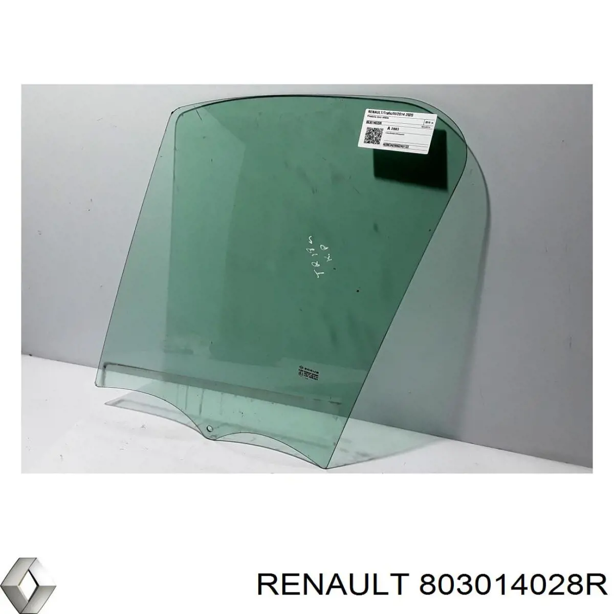 803014028R Renault (RVI) Скло водійських дверей