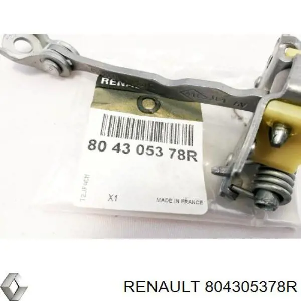Обмежувач відкриття дверей, передній 804305378R Renault (RVI)