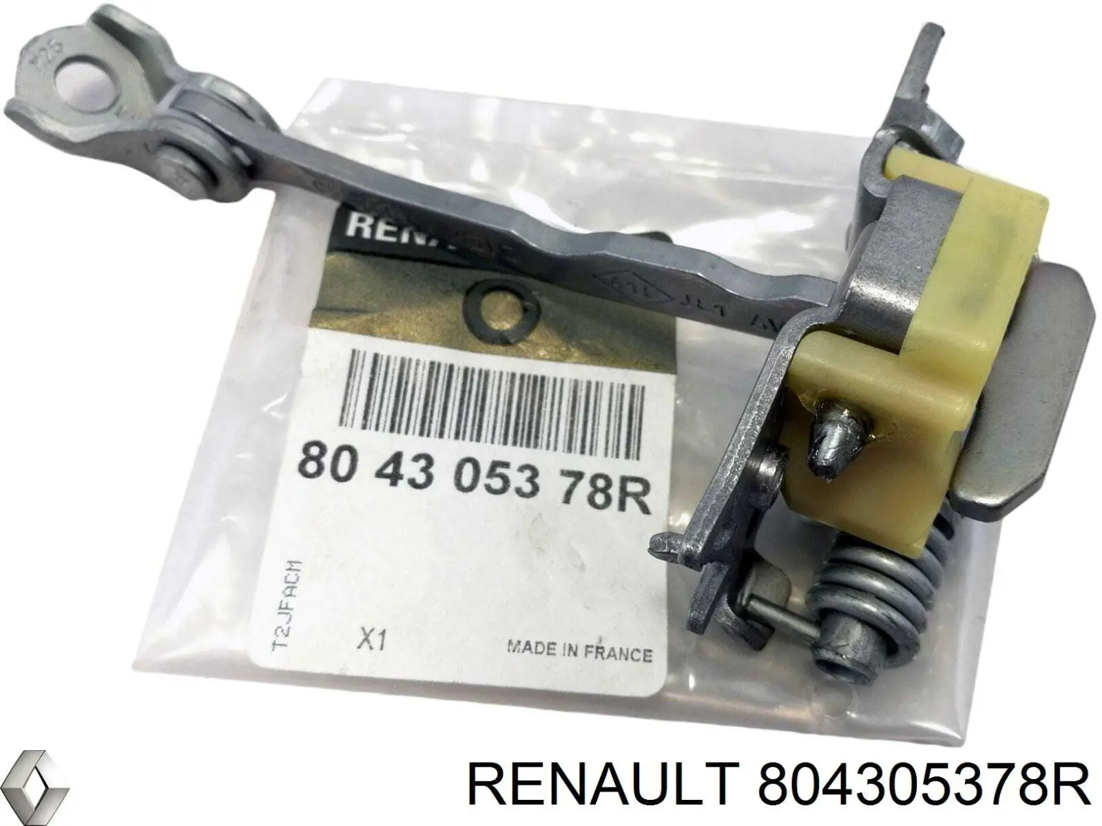 Обмежувач відкриття дверей, передній Renault (RVI) 804305378R