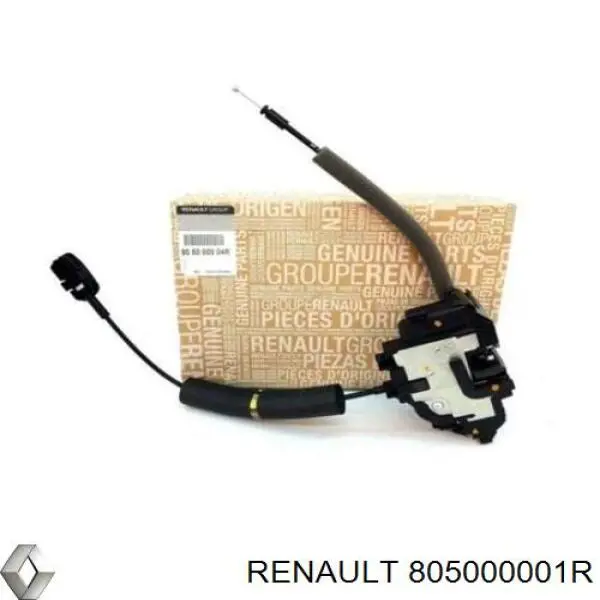 Купити 805000001R Renault (RVI) Замок дверки правої передньої