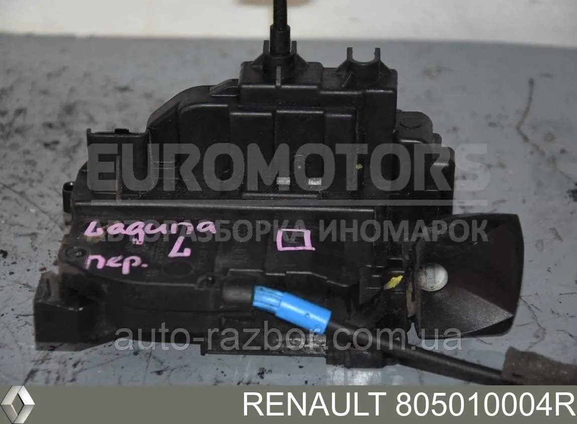 Замок водійських дверей на Renault Laguna III BT0, BT1