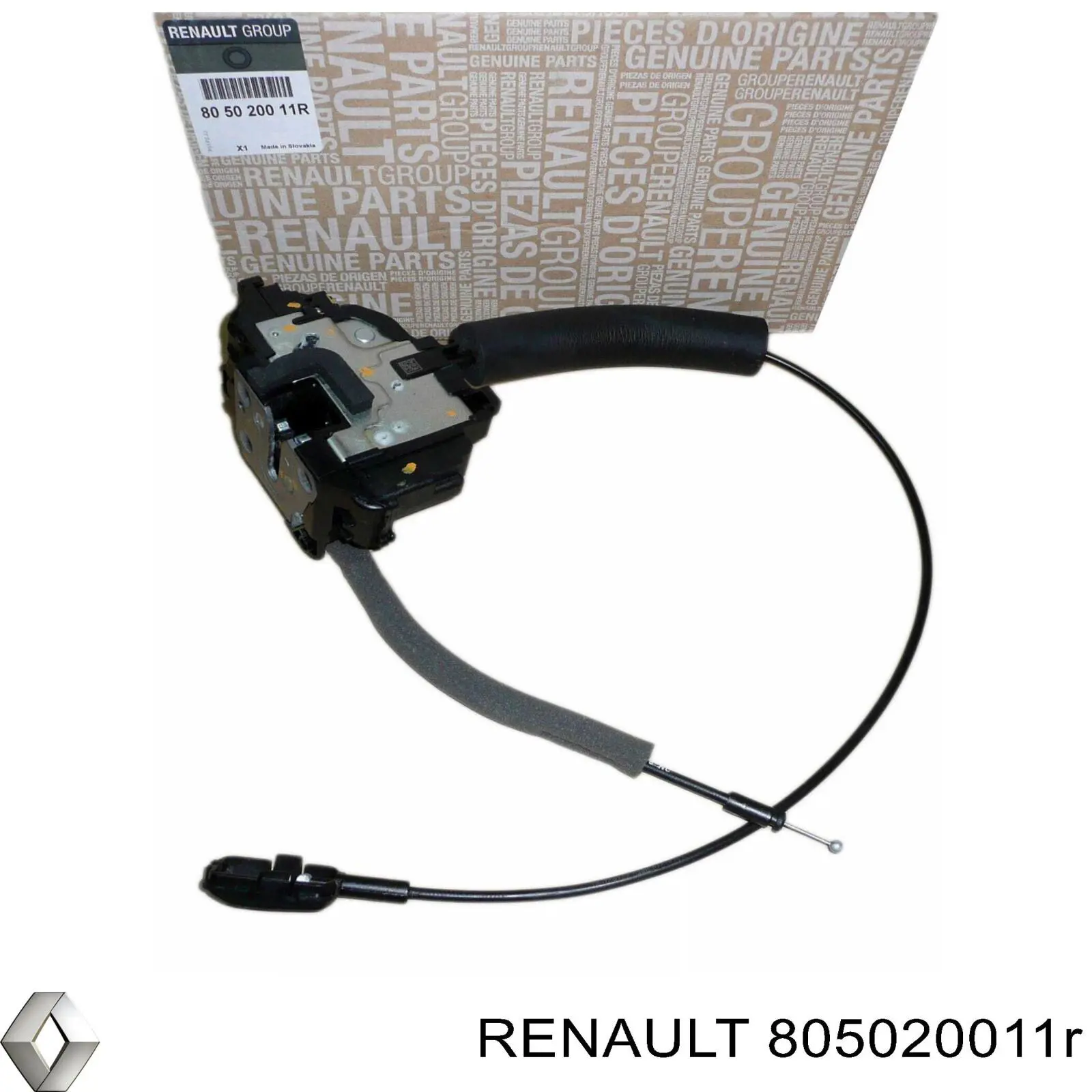 805020011R Renault (RVI) Замок двері правої передньої