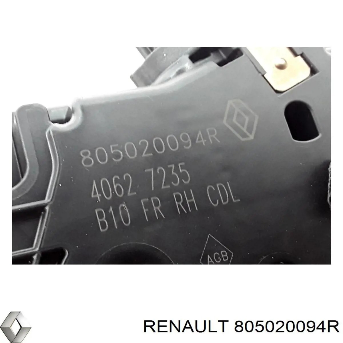 Купити 805020094R Renault (RVI) Замок дверки правої передньої