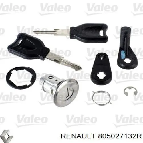 Внутрішня частина замку передніх дверей Renault (RVI) 805029108R ціна, від 12.21 USD