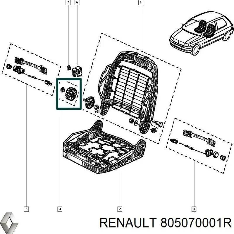  Renault (RVI) 805070001R