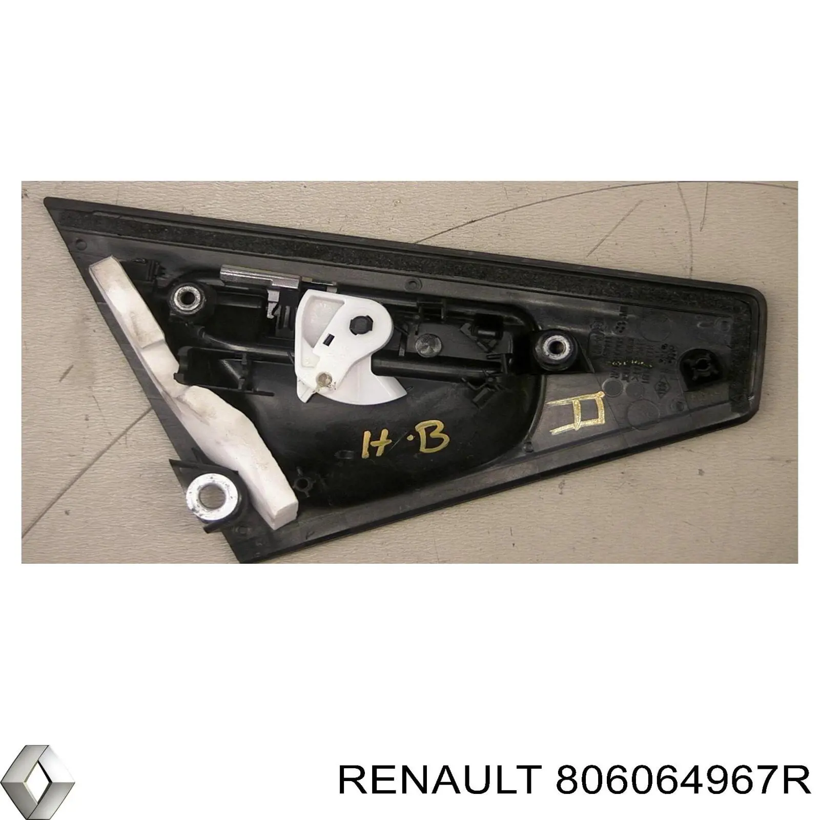 806064967R Renault (RVI) Ручка задніх дверей зовнішня, права