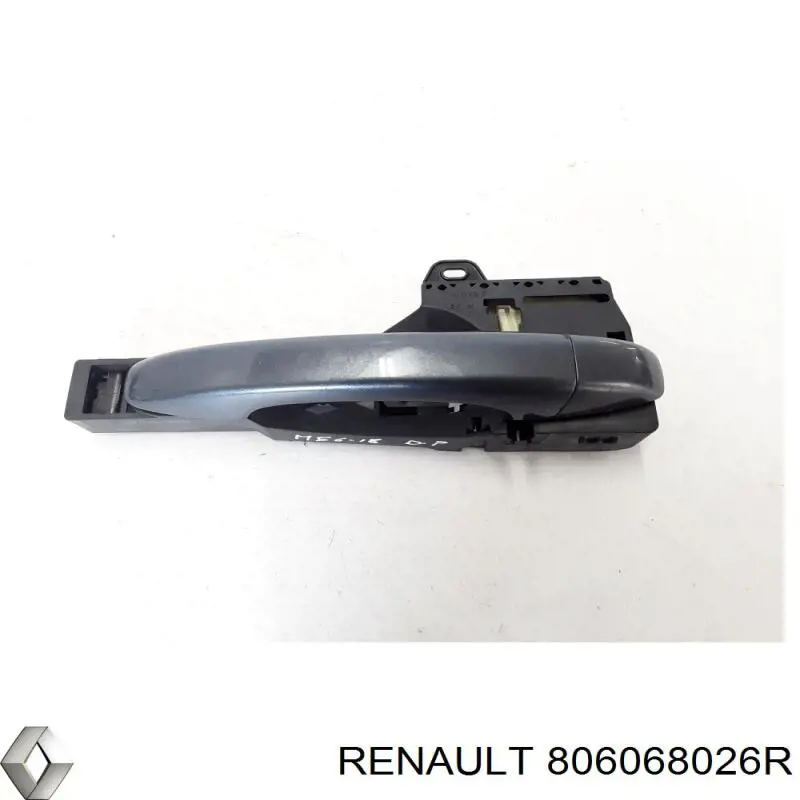 Тримач зовнішньої ручки дверей, правих дверей Renault (RVI) 806068026R ціна, від 25.37 USD
