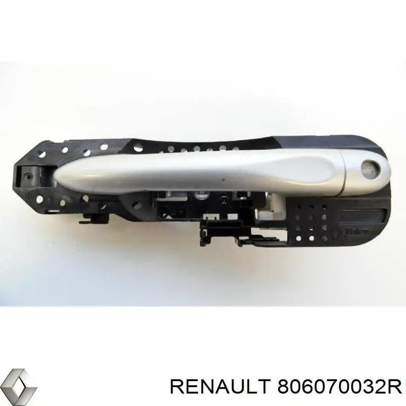 Тримач зовнішньої ручки дверей, задніх лівих Renault (RVI) 806070032R ціна, від 126.36 USD