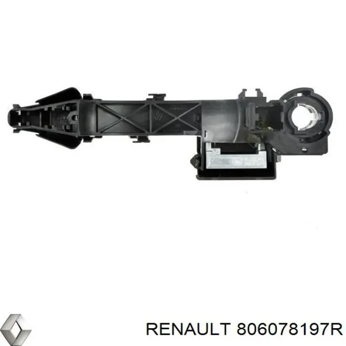 Купити 806070377R Renault (RVI) Тримач зовнішньої ручки дверей, задніх лівих