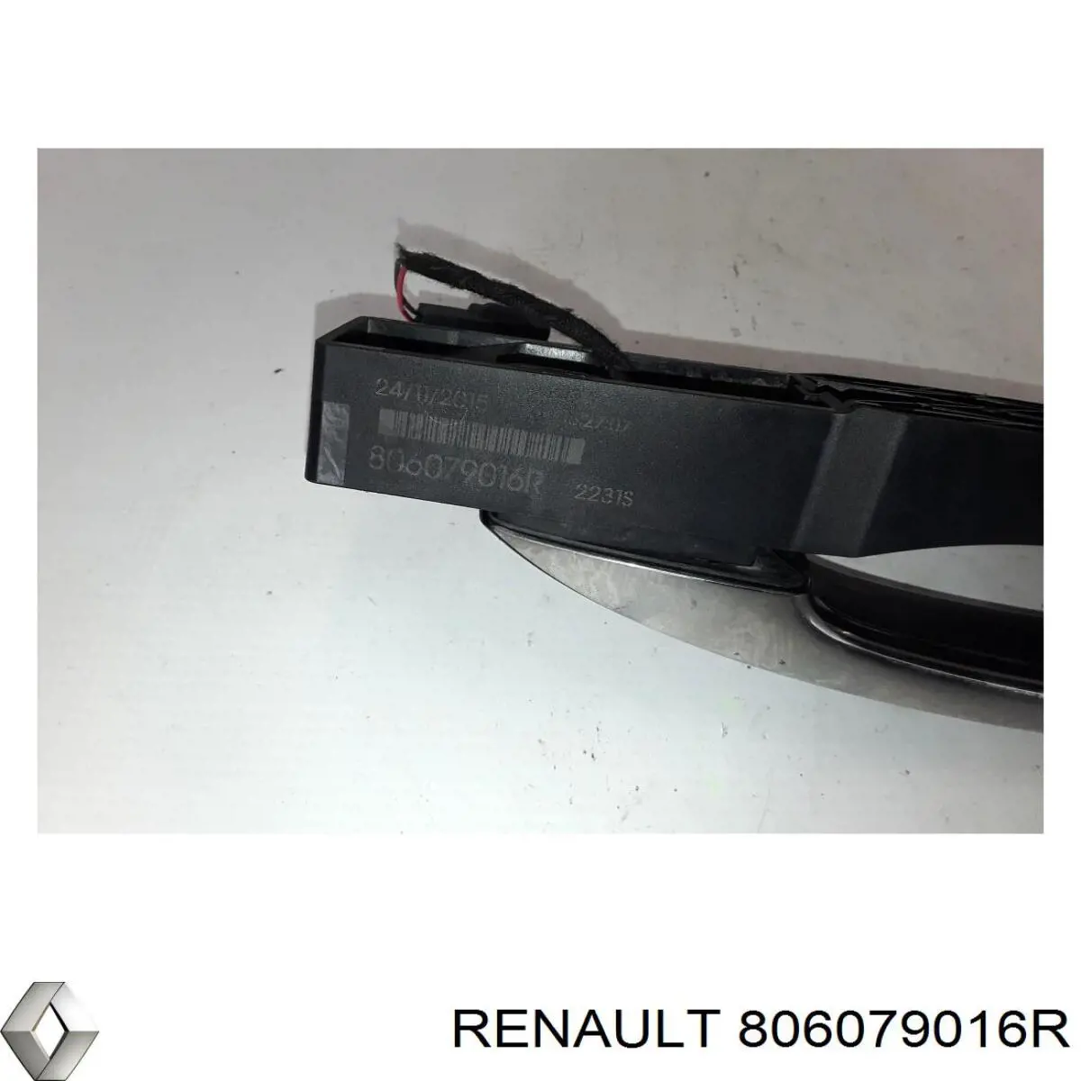 Тримач зовнішньої ручки дверей, лівих дверей 806079016R Renault (RVI)