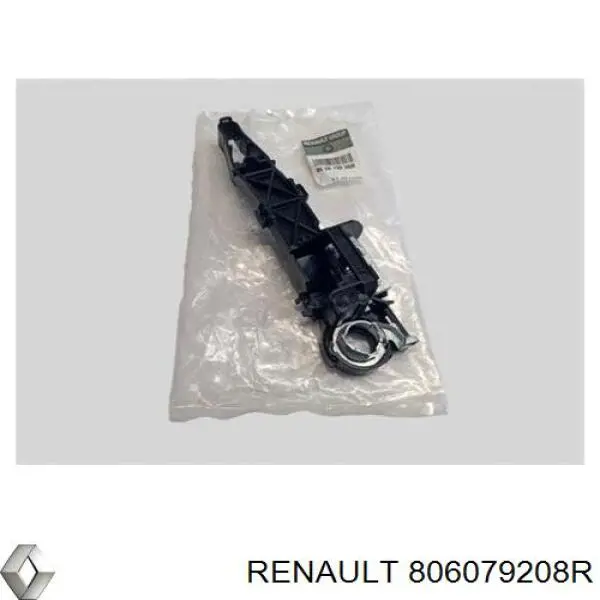 Тримач зовнішньої ручки дверей, передньої лівої Renault (RVI) 806079208R ціна, від 27.68 USD