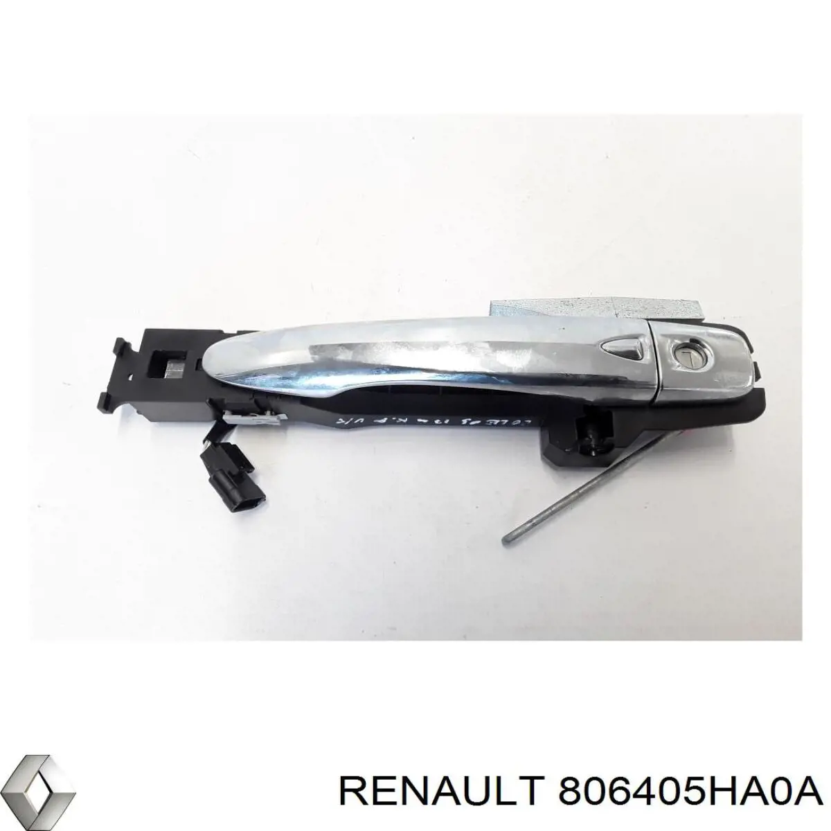 Ручка передньої двері зовнішня 806405HA0A Renault (RVI)