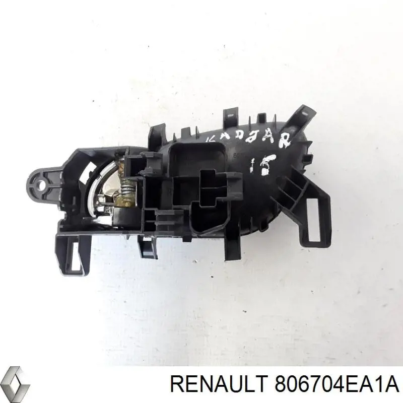 Ручка двері правою внутрішня перед/зад 806704EA1A Renault (RVI)