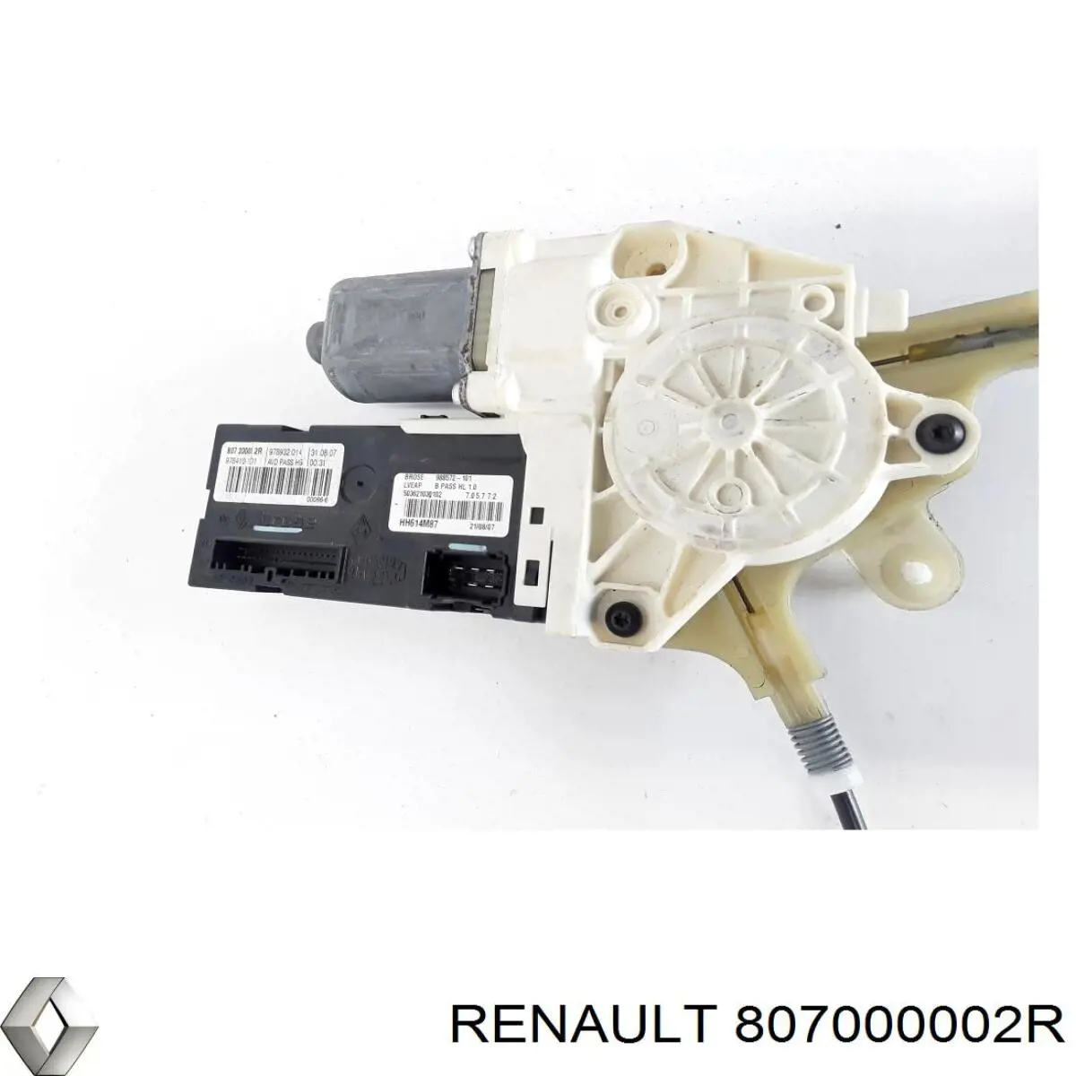 Механізм склопідіймача двері передньої, правої 807000002R Renault (RVI)