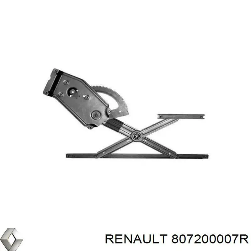 807200007R Renault (RVI) механізм склопідіймача двері передньої, правої