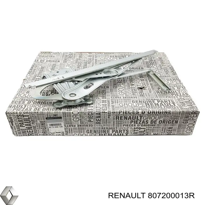 Купити 807200013R Renault (RVI) Механізм склопідіймача двері передньої, правої