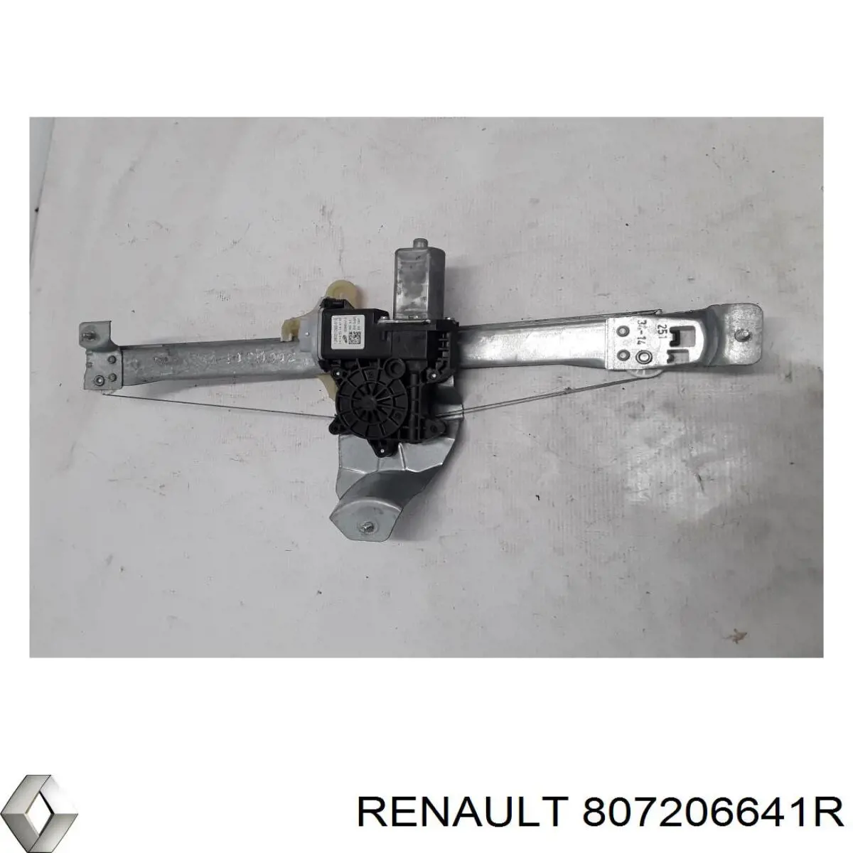 Купити 807206641R Renault (RVI) Склопідйомник передньої правої двері